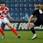 Mlada hrvatska reprezentacija vodila do sudačke nadoknade pa upisala poraz